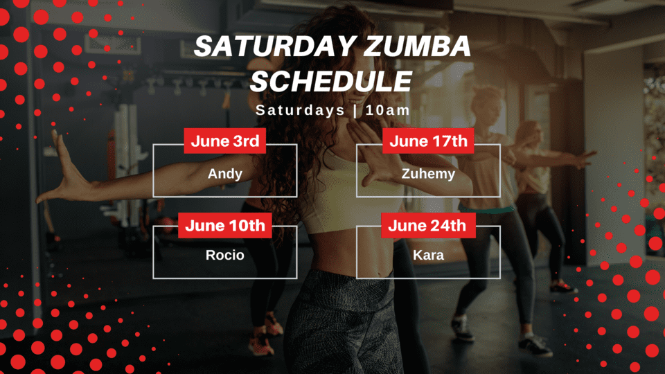 June 2023 Zumba Classes