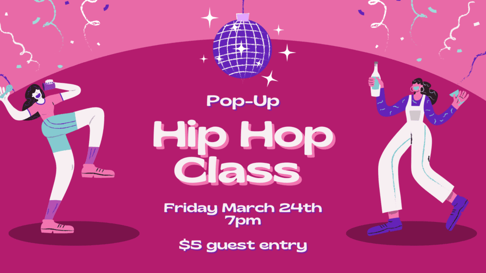 March 2023 Popup Hip Hop Classes