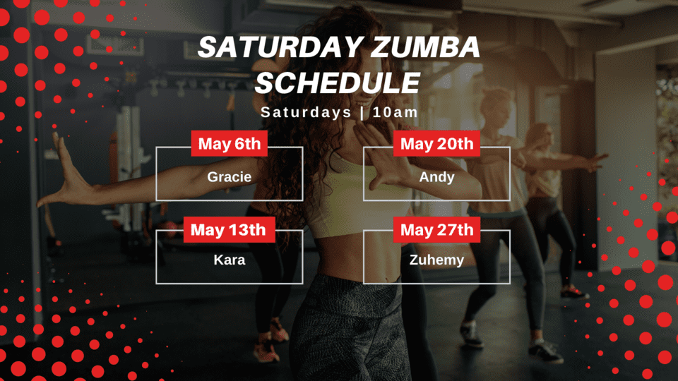 May 2023 Zumba Classes